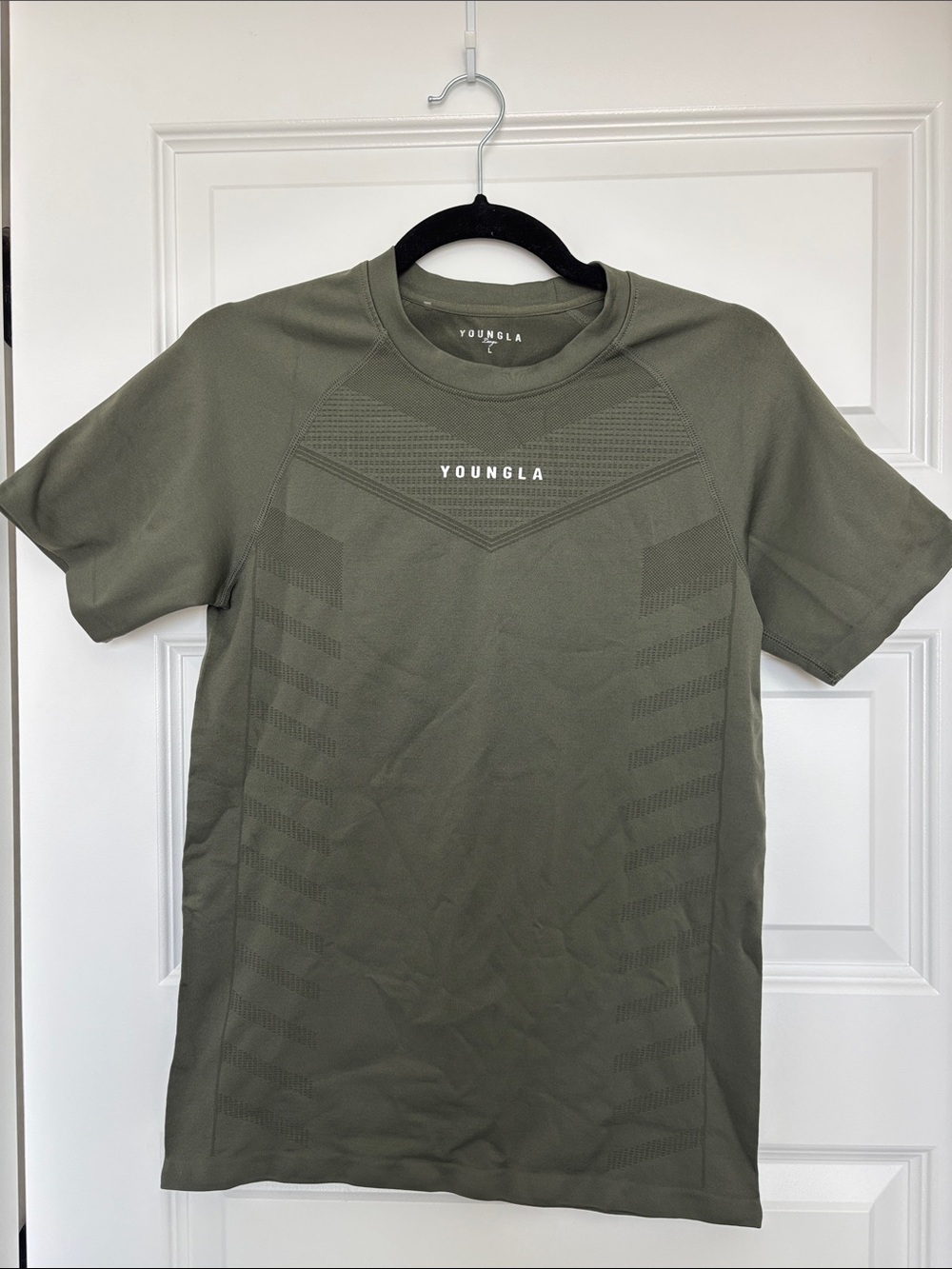YoungLA Olive Short-Sleeve Compression Tee